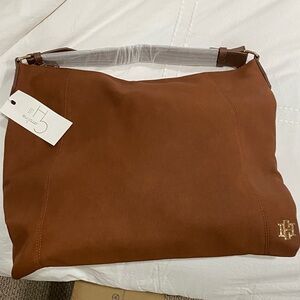 Chic Brown Shoulder Bag by Caroline Hill